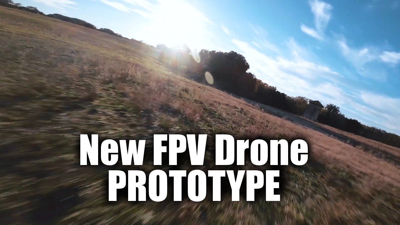 NEW FPV DRONE PROTOTYPE TESTING // UNCUT into the NATURE - YouTube