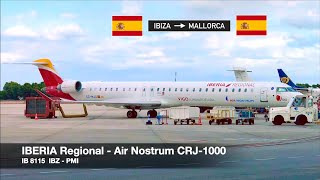 Trip Report Iberia Regional Air Nostrum Crj-1000 Ibiza Palma De Mallorca Economy Cl