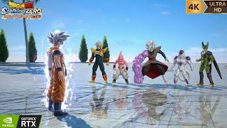 Goku (Super) VS DB Villain's, Ultimate Battle, Dragon Ball Sparking Zero NEO, 4K 60FPS. screenshot 2