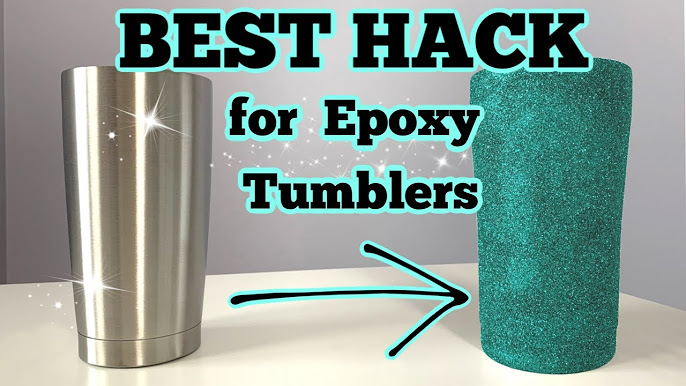 How to Epoxy a Tumbler Full Process, DIY Epoxy Tumbler Series Start to  Finish, Episode 4 