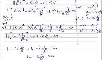 WMA14 01 IAL (Edexcel) P4  Specimen Paper Q8 Implicit Differentiation