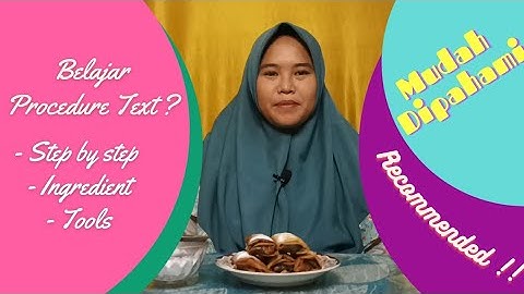 Procedure Text - How to make chocolate banana spring rolls (Pisang Coklat)