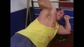 Old School Lying Rear Delt Raises Arnold 1975 #motivation #health #bodybuilding