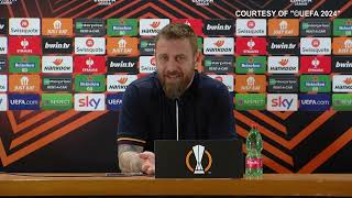 Roma-Milan 2-1, De Rossi: "Olimpico magnifico. Io stimo Pioli, ho letto i giornali e dico che..." image