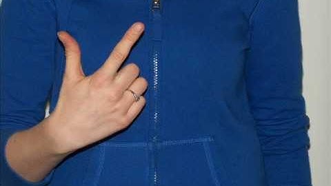 ISL Lesson 2: Numbers (mySignTutor)