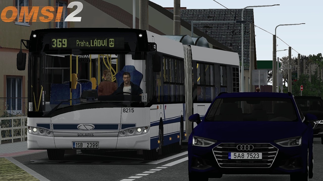 Omsi 2 #155; linka, která nikdy neměla být veřejná, linka 369 se Solarisem III. generace, mapa 400
