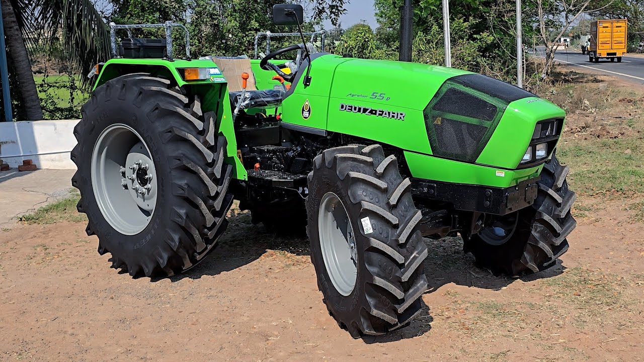 Полный обзор нового полноприводного трактора Deutz Fahr Agrolux 55e | Технология тракторов SDF | ...