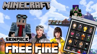 Rilis!!! Skinpack FreeFire free download Minecraft pocket edition all version screenshot 4