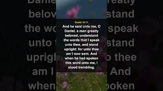 Feeling invisible, like nobody truly knows your? | Daniel 10:11 #Shorts #Bible #KJV