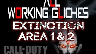 CALL OF DUTY GHOSTS  Extinction ALL WORKING GLITCHES AREAS