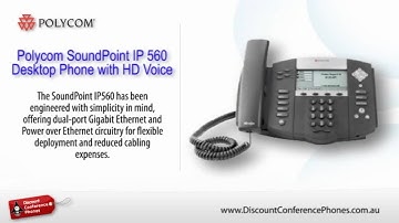 Sound Point IP 560 Video Overview