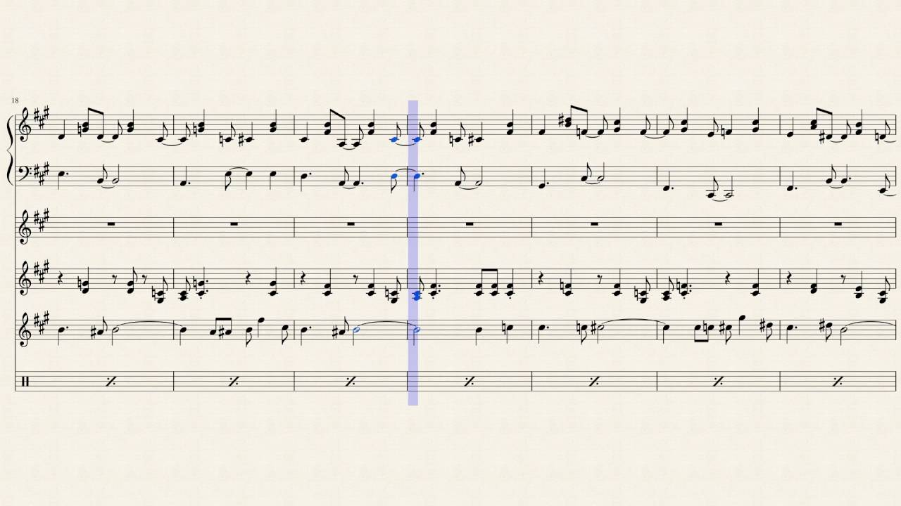 Mii channel music piano