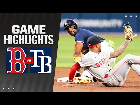 Red Sox vs. Rays Game Highlights (5/20/24) 