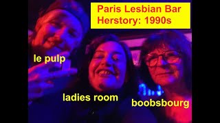 90's Lesbians in Paris/ TALK with Nicole Miquel, La Chocha, Christine Gunn @lamutinerieparis