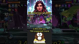 America Chavez FLATTENS Raids boss #marvel #marvelcontestofchampions #contestofchampions