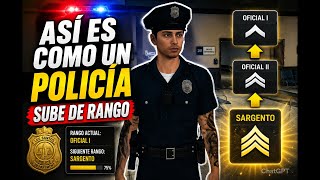 Así Es Como Un Policía Sube De Rango En One State RP Servidor MADERA LATAM #onestaterp 