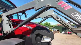 Case farmall 115u loader tractor for sale