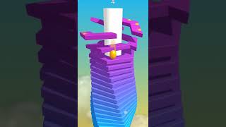 Stack ball gameplay collor boosting #stackball #youtubeshorts #trending #viralvideo