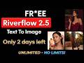 Riverflow 2.5 Pro: The Best FREE Text-to-Image AI? (No Limits) | free ai image generator