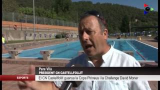 El Club Natació Castellfollit guanya la Copa Pirineus i la Challenge David Moner