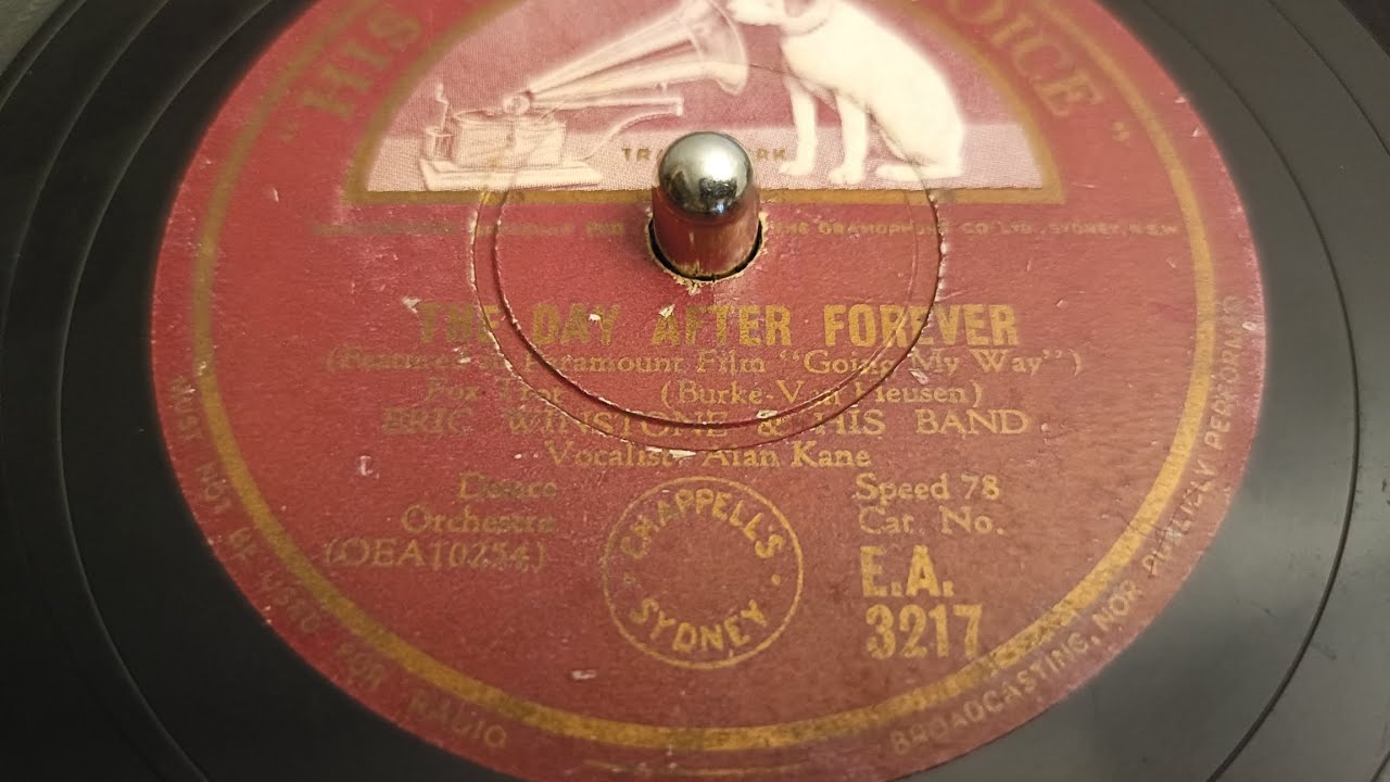 The Day After Forever - Eric Winstone His Band, vocalist Alan Kane