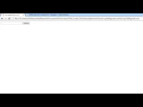 163. multiple attribute in HTML (Hindi)