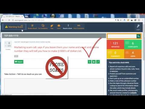 Come segnalare un telefono scammer o e-mail di spam e siti truffa