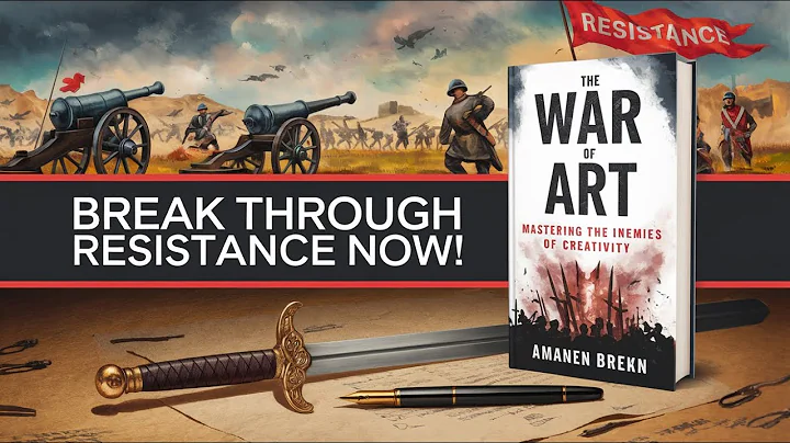 How to Overcome Resistance & Unlock Creativity – The War of Art by Steven Pressfield.