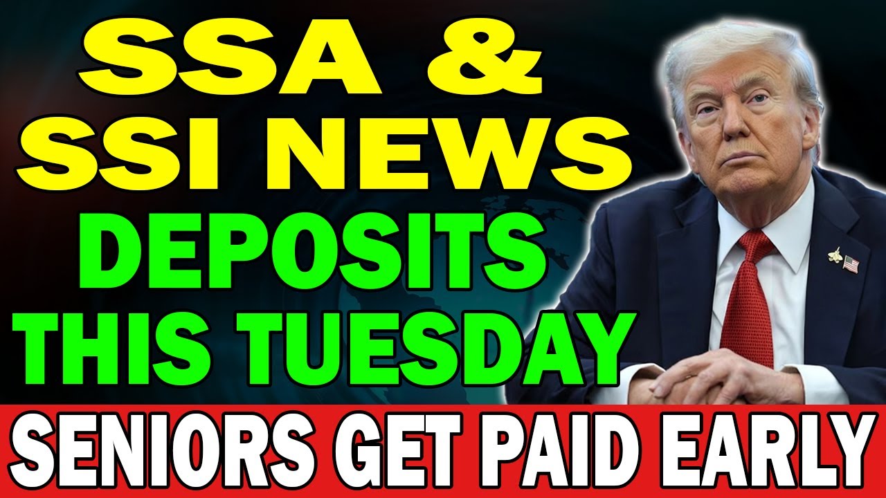 BREAKING UPDATE! Tuesday SSA & SSI Deposits Scheduled Before February for Seniors