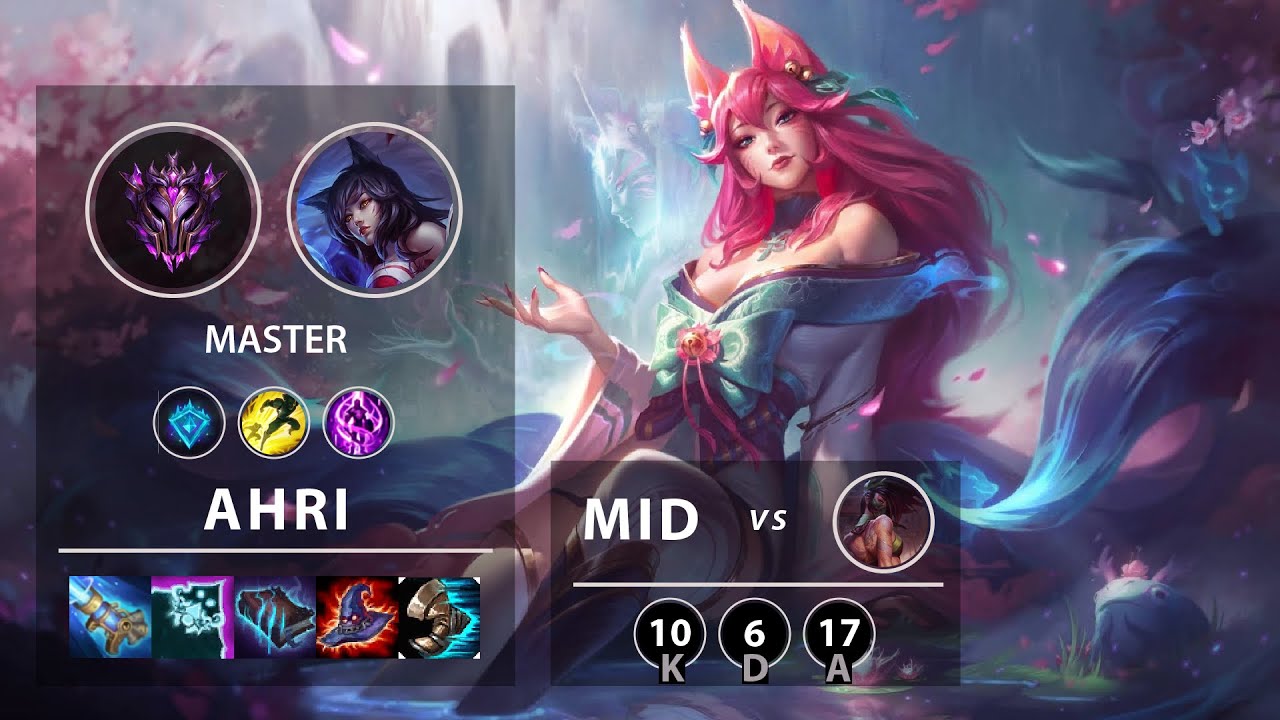 โหลด patch hon  New  Dia1 Ahri vs Akali | Nụ hôn thần chết - KR Patch 10.16