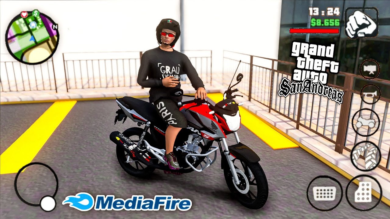 😱SAIUU!!! GTA MOTOVLOG 59D APENAS 500MB COM GRÁFICO, VÁRIAS MOTOS, SKIN E  MAIS - PC FRACO 2023 