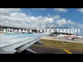Taking Off from Cancun! 🇲🇽✈️ | American Airlines Pushback, Taxi &amp; Departure