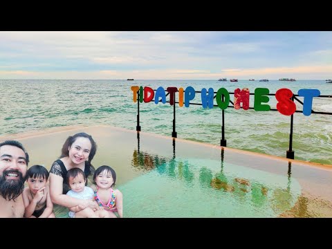 [VLOG] ธิดาทิพย์โฮมสเตย์ สัตหีบ ชลบุรี เตาปิ้งย่างฟรี ตกหมึกได้ ราคาไม่แพง