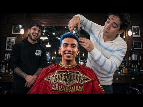 Video ABRAHAM se pintó el PELO… y salió MAL