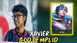 CRITE THE XAVIER GOD OF MPL ID | WILL HE PROVE HE IS ONE THE GREATEST MIDLANER THIS SEASON