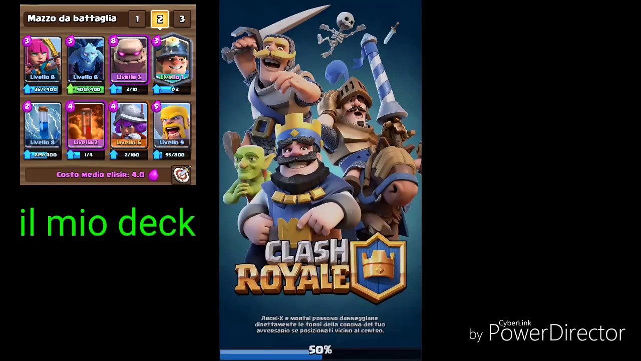 Clash royale: uno dei deck più forti con il minatore!!!! - YouTube