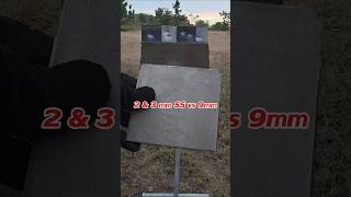Can 9mm FMJ Punch Through 2mm & 3mm Stainless Steel?