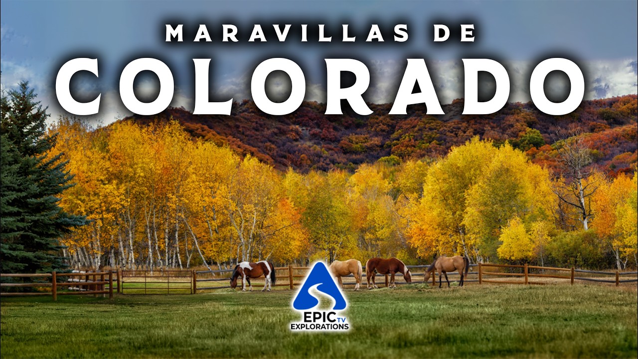 MARAVILLAS DE COLORADO | El Estado de los Colores | Los Lugares Más Increíbles de Colorado | 4K