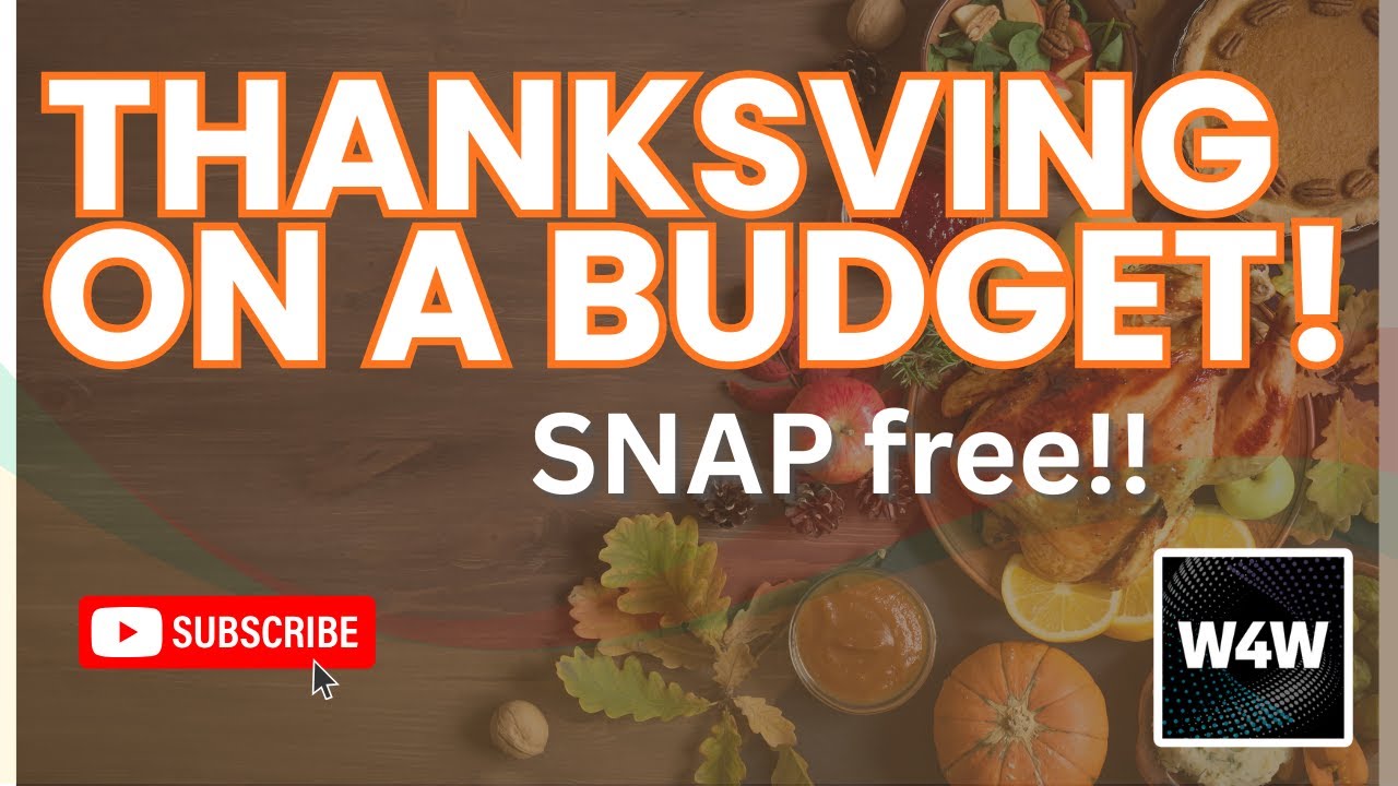 SNAP free!! Thanksgiving on a Budget WITHOUT Turning to the Government | Women4Wealth