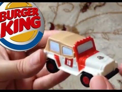 Jurassic Park 3D Burger King Toy - Jeep Wrangler - YouTube