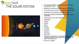GCSE AQA Physics - P8 Space physics - The solar system