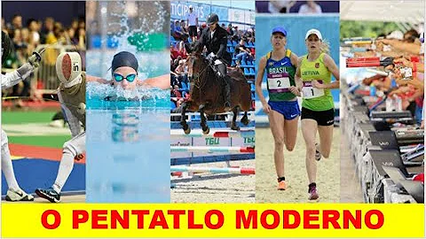 Qual a curiosidade do pentatlo moderno?