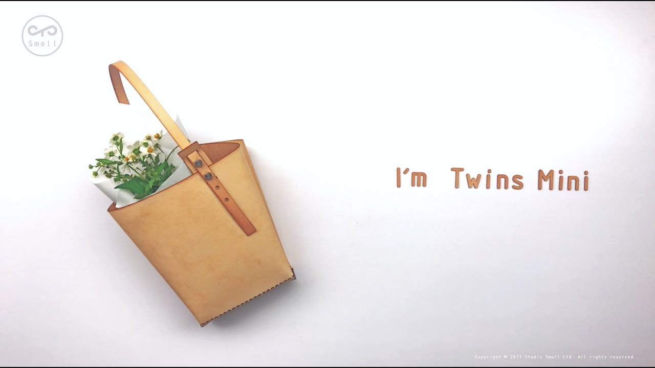 送料無料】台湾 Twins Mini_本革トートバッグ【組立完成品】 Studio 
