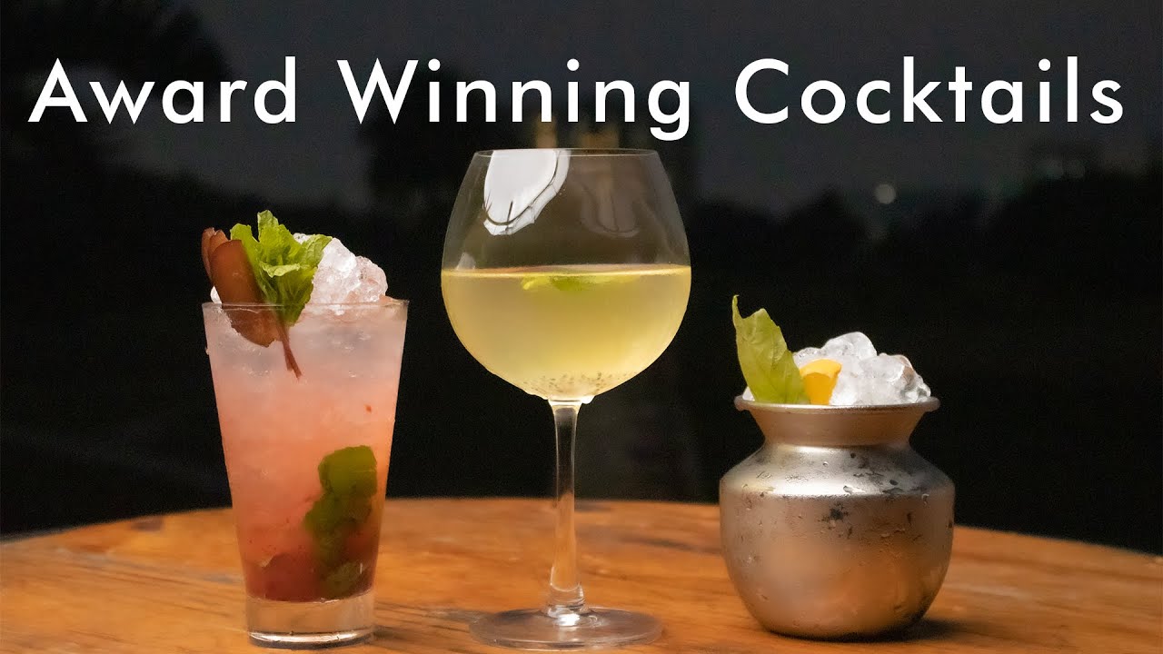 Award Winning Cocktails Masterclass with Sharad Arora | 3 Easy Cocktails in 6 minutes |Sip and Slurp