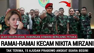 Murka Ajudan Prabowo!! Tak Terima Perkataan Nikita Mirzani ini Berujung Petaka