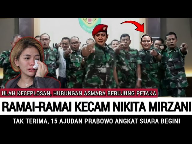 Murka Ajudan Prabowo!! Tak Terima Perkataan Nikita Mirzani ini Berujung Petaka class=