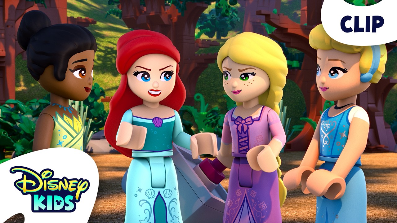 LEGO Princesses Stand Together 💪👸 | LEGO Disney Princess: Villains Unite | @disneykids