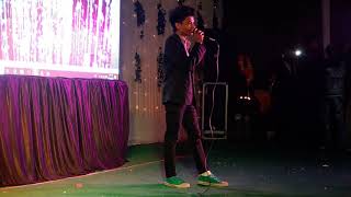 Milne Hai Mujhse Aayi (Aashiqui 2) Stage Performance By |Arjun Kumar| at S.V. Collage Aligarh