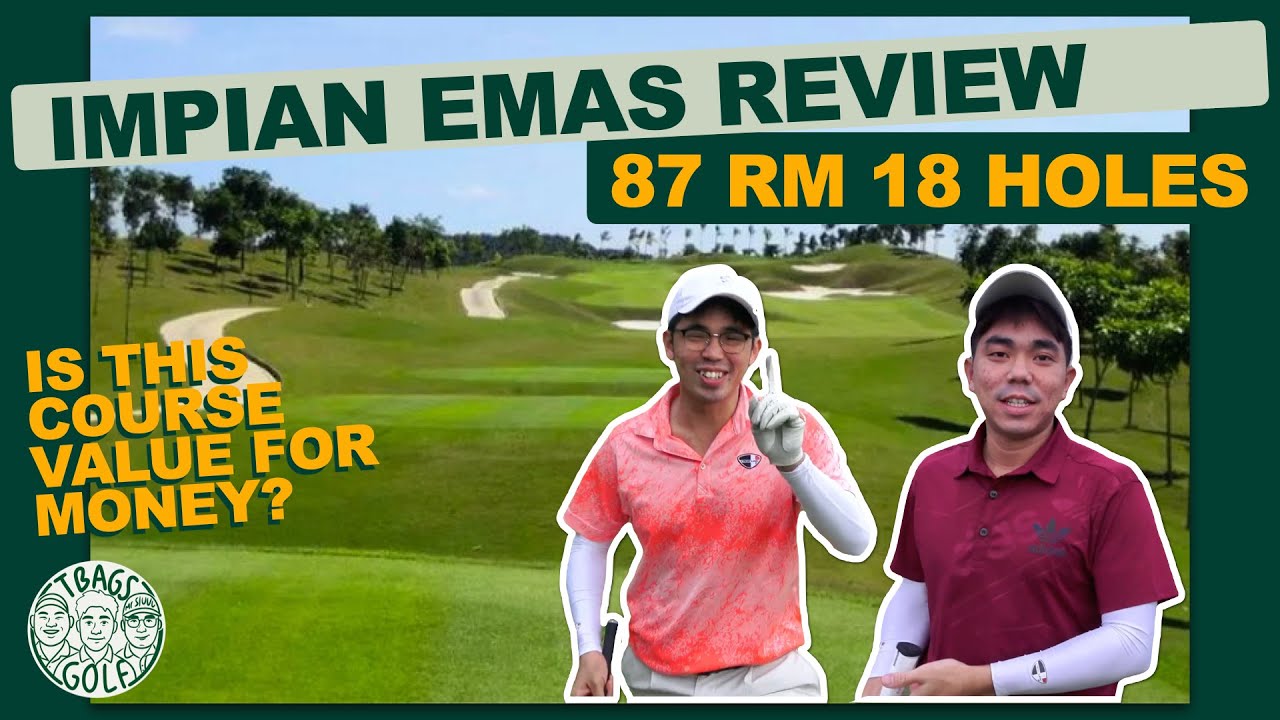 87 RM 18 Holes Golfing! Impian Emas Course Review & Alternate Shot Challenge.
