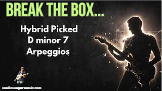 Hybrid Picked D min7 Arpeggios Intermediate Guitar